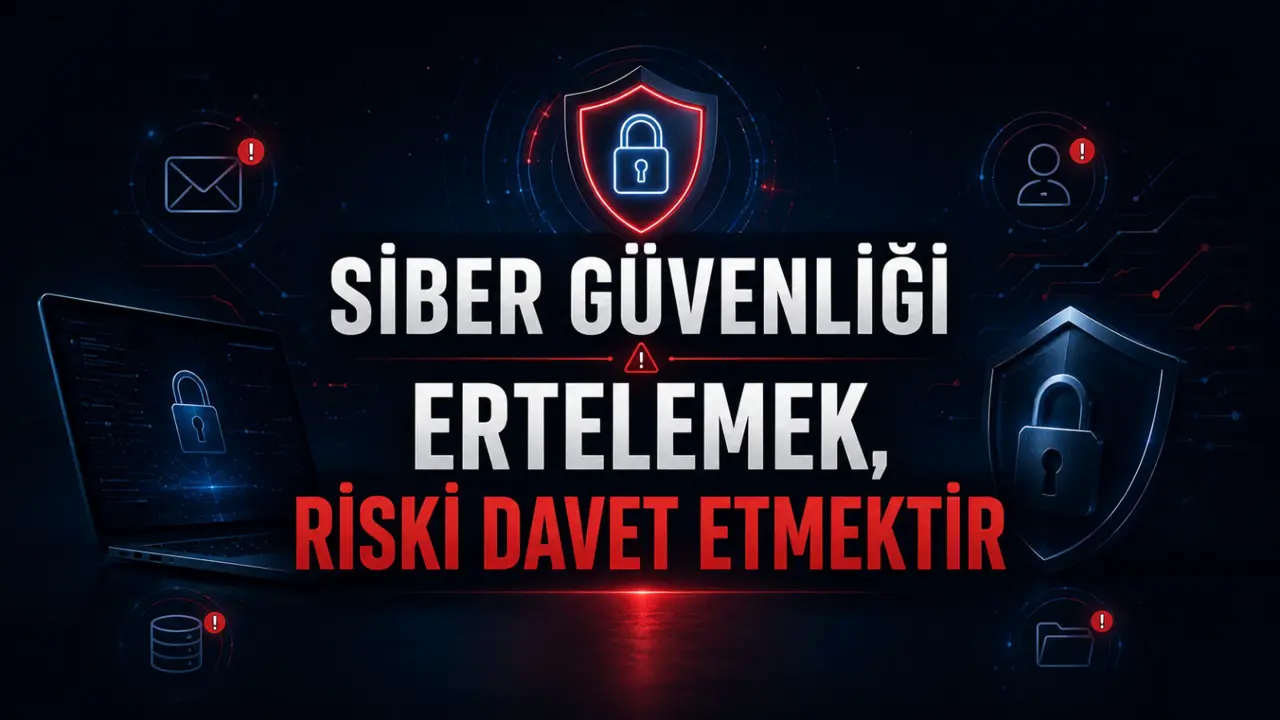 Siber Güvenliği Ertelemek, Riski Davet Etmektir